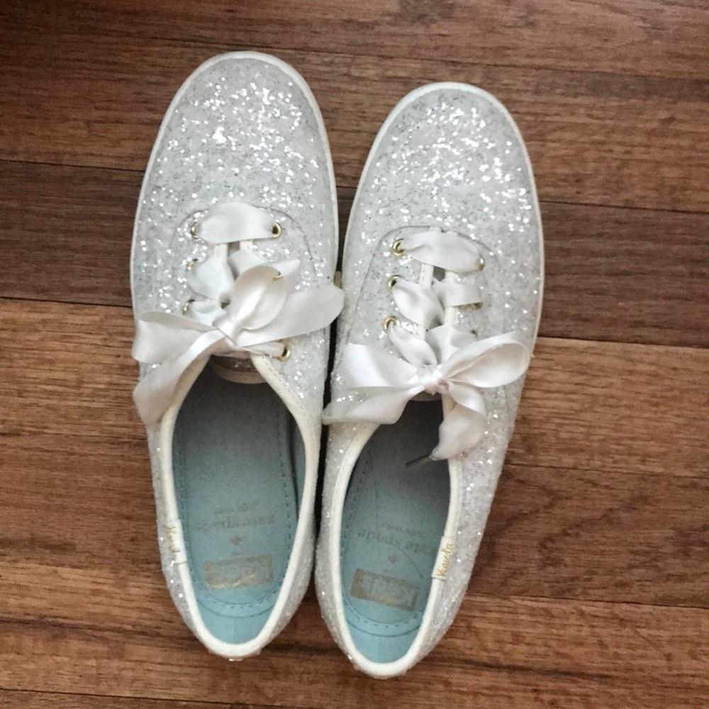 KEDS X Kate Spade Cream Glitter